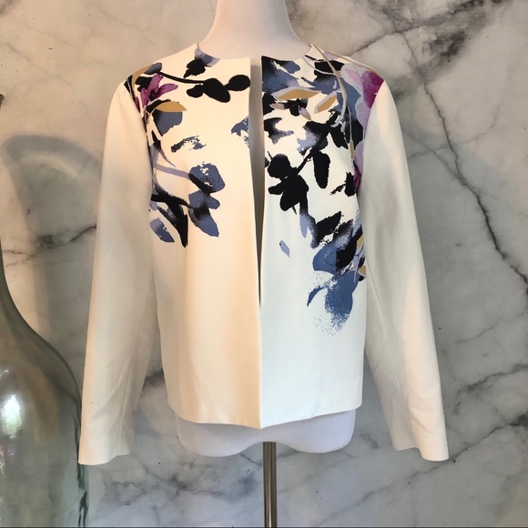 The Limited Jackets & Blazers - The Limited Floral Blazer Size 16W NWT
